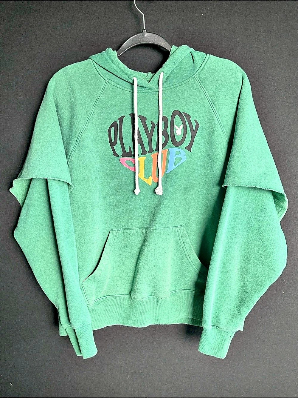 Playboy Club Green Pullover Hoodie